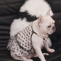 ブランド ルイヴィトン ドッグ用品 犬の夏の服 ペット夏の日焼け止め服 シフォン ドレス 犬のワンピース 素敵な犬服 クール 犬の贈り物 ひんやり 人気モノグラム 冷やす 犬用ベスト 通気性抜群 S~2XL 激安