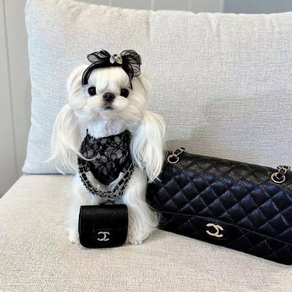 chanel シャネル ブランド ドッグ用品 犬猫用のバッグ カワイイ ミニバッグ ココマーク 高級 チェーン付き ショルダーバッグ おしゃれ 猫用品 犬用ミニバッグ