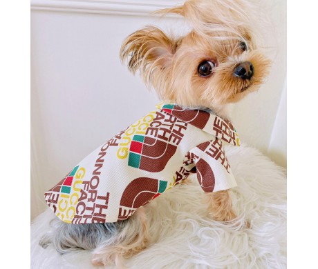 ザノースフェイス かっこいい 犬用シャツ ブランド ペットのベスト Dior 犬猫バンダナ
