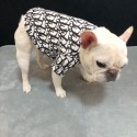 Dior ブランド 犬の用品 犬の服 ディオール ペットウェア ドッグ秋冬服 パーカー 半袖 犬洋服 Tシャツ 厚手 かわいい 中型犬洋服 おしゃれ 着心地よい 大型犬服 お出かけ着 ペット服 M~2XL 