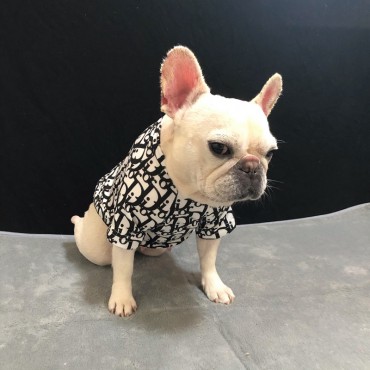 Dior ブランド 犬の用品 犬の服 ディオール ペットウェア ドッグ服 パーカー 半袖 犬洋服 Tシャツ かわいい 中型犬洋服 おしゃれ 着心地よい 大型犬服 お出かけ着 ペット服 M~2XL 