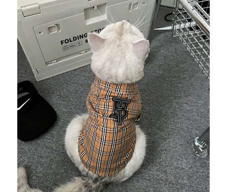 バーバリー ペット用春秋シャツ ルイヴィトン 猫のもこもこ服 Dior ペット用キャリーバッグ