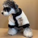 シャネル ブランド 犬服 犬の冬服 おしゃれ 韓国風 CHANEL 犬 もこもこ服 ふわふわ 暖かい わんちゃん防寒コート ペット洋服 かわいい フリースコート 寒さ対策 XS~XL 中小型ペット 激安