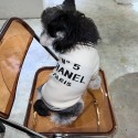 シャネル Chanel ペットウェア ブランド 犬服 パロディ 犬 セーター 韓国 ふわふわ 保温 秋冬服 ドッグニット 猫服 犬のニットセーター 通気性 かわいい 猫ニット 柔らかい 犬 洋服 お出かけ パーティー 誕生日服 中小型ペット S~2XL