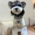 シャネル Chanel ペットウェア ブランド 犬服 パロディ 犬 セーター 韓国 ふわふわ 保温 秋冬服 ドッグニット 猫服 犬のニットセーター 通気性 かわいい 猫ニット 柔らかい 犬 洋服 お出かけ パーティー 誕生日服 中小型ペット S~2XL