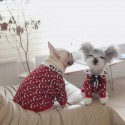 バーバリーペット服 セーター BURBERRY 犬服 猫服 パロディ 秋冬ニット 防寒 厚手 ハイブランド ペット用ニットセーター 韓国 柔らかい かわいい 蝶結び おしゃれ 犬の服 コート 小型犬 中型犬 猫 撮影 写真 コスプレ お出かけ XS~XXL