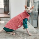 ブランドGG ペット服 子犬の服 猫の冬服 中綿コート gg子犬のジャケット 猫の洋服 暖かい 中綿ベスト 防寒ウェア 着心地よい 寒さ対策 お出かけ着 スナップボタン式 簡単脱着 