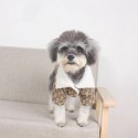 GG ハイブランド ペット服 パロディ 犬のジャケット 冬 秋冬向け 犬コート ジャンパー 暖か 定番GG柄 もこもこ 裏起毛 ファッション感溢れ 猫服 ボアコート 中小型犬服 おしゃれ 高品質 仮装 寒さ対策 快適 着こなしやすい XS~2XL