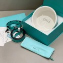 ハイブランド Tiffany ペットグッズ 犬用品 ドッグ 首輪 リード 2点セット ティファニー ペット用首輪 猫の牽引ロープセット 気質のある 犬グッズ 上質レザー お出かけ用 超高品質 ファッション 