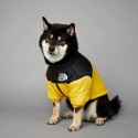 ザノースフェイス ペット服 冬 パロディ 犬 中綿ジャケット ブランド風 The North Face 犬服 綿服 アウターウェア 防風ジャケット 防水コート 人気デザイン わんちゃん冬服 Dog 厚手ジャケット 寒さを対策 小中大型犬服 S~5XL