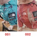 ブランド風 ペット雨具 ザノースフェイス 犬のレインコート パロディ 韓国風 防水 The North Face ドッグ防風ジャケット 防寒コート アウターウェア ファッション 人気 ポンチョ 中大型犬 軽量 ファッション 帽子付き ペット用品 雨具 着脱簡 ダックス用 耐久性 M~4XL