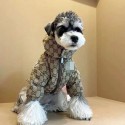 GG 犬服 ブランド 暖かい 冬 ペット服 中綿コート 犬服 小型犬ウェア gg ペット用中綿ジャケット 子犬コスチューム フレンチブルドッグ 衣装 コート 防寒ジャケット チワワ服 ペット冬服 韓国 人気モノグラム柄 かっこいい XS~M 激安