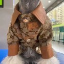 ブランド GG ペット服 犬用ジャケット 犬服 ペットウェア 春秋冬 GG ドッグコート パッチワークタイプ かっこいい 犬の洋服 犬用コート 大人気 逸品 ファッション 中小型ペット衣装 コスチューム パーティー 新年着 S~2XL