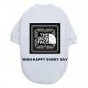 the north face風 ザノースフェイス ペット服 パロディ 犬服パーカー ブランド ドッグ用トレーナー Tシャツ 薄手 半袖シャツ 春秋冬向け ファッション ペットのスウェット おしゃれ 着心地よい 中大型ペット適応