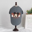 大人気 DISNEY  犬の服 犬用スウェット かわいい ディズニー ペット洋服 犬パーカー 犬の厚手Tシャツ 犬服 裏起毛 暖かい 柔らかい 肌に優しい 脱毛保護 お出かけ着 寒さを対策 ファッション 中大型ペット服 激安