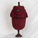 流行り ブランド エッセンシャルズ 犬の服 オーバーオール 厚手パーカー ESSENTIALS ペットの服 犬猫服 散歩用 洋服 犬服 スウェット 防寒コート 防寒着 おでかけ 裏起毛 寒さを対策 ファッション 中大型ペット M~5XL