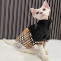 ブランド バーバリー ペット服 BURBERRY 猫服 スフィンクス服 ジャケットコート 暖かい 猫の洋服 かわいい 着心地よい デボンレックス用 小型ペット服 アウターコート 高品質 ファッション