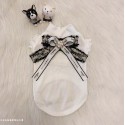 ブランド Chanel 犬服 かわいい ペット洋服 tシャツ シャネル 猫の服 フリル袖 ドッグウェア 蝶結び付き わんこ服 お姫様風 ノースリーブシャツ 通気性 柔らか綿 肌に優しい おしゃれ 動きやすい S~XL