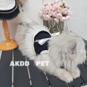 Chanel 犬服 ワンピース パロディ ブランド シャネル 春夏ベスト 猫ウェア 犬用タンクトップ ペット洋服 可愛い tシャツ 日焼き防ぐ 通気性 コットン 猫用 犬洋服 小型犬 中型犬 ファッション お散歩 お出掛け 着物 記念撮影