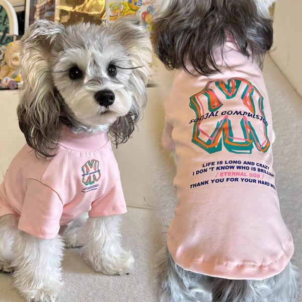 ブランド mlb ペット 犬洋服 Tシャツ 犬の上着 ドッグ服  猫服 半袖 かわいい 小中型 犬用 薄い ペット服 通気 袖なし 動きやすい 着心地よい トップス　