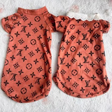 LV ルイヴィトン ペット服 tシャツ ...