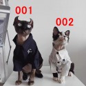 ブランド ニューエラ ペット服 猫服 MLB ドッグ服 コスチューム 猫ウェア ペット 長袖シャツ デニムシャツ 春夏 薄い パグフレンチブル服 カッコイイ 耐久性 XS~2XL