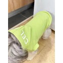 Celine セリール ブランド 犬服 tシャツ無袖 スウェット 子犬猫洋服 ベスト パーカー Tシャツ ペット服 ドッグウェア 秋冬服 プルオーバー 猫服 ベストシャツ 暖か 着心地よい 小中型ペット服 