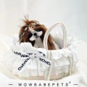Chanel シャネル犬用 猫用ハイブランドキャリーバッグ耐久性 ペットのキャリーバッグ 可愛いブランドパロディ小型ペット用キャリーバッグハイブランド犬用キャリーバッグ