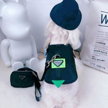 Prada プラダブランド犬用首輪ハーネ...