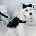 Prada プラダブランド犬用首輪ハーネスハイブランドミニバッグ 猫用リードパロディ高品質犬グッズパロディブランドペット首輪ハーネスセット通気性