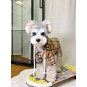 Burberry バーバリーハイブランドペット服かわいいペット洋服パロディブランド犬用tシャツ通気性ペット服秋冬暖かい