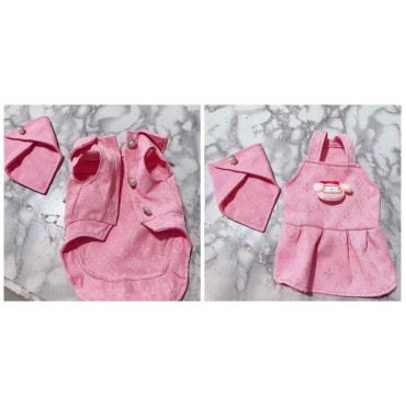 Lv ルイヴィトン犬ウェアブランドブラン...