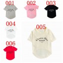 Dior ディオールハイブランドペット服かわいい犬ウェア激安パロディブランド犬用tシャツ通気性ハイブランド犬の服かわいい