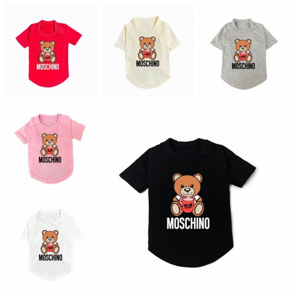 Moschino モスキーノペット洋服パロディブランド犬服ペットウェアペット服秋冬暖かいブランド猫服ペット用