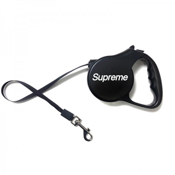 シュプリーム 犬用リード 伸縮 Supreme リールリード ブランドペットの牽引ロープ フレキシリード 軽量 コンパクト ロック機能 片手で簡単操作 丈夫 耐久 巻きつき防止 に 小型犬 中型犬用 犬 散歩 ペット屋外活動用品 シャンパンゴールド