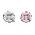 Dior ディオール ペットソファ ハイブランドペット用ベッド55×50ｃｍハイブランド猫のマットレス四季通用秋冬向けの暖かいブランドフランネル寝床