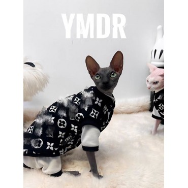 Lv ルイヴィトンブランド犬用洋服パロデ...