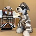 Burberry バーバリーブランド犬服ペットウェアブランド犬服春夏ペット服秋冬暖かいハイブランド犬の服かわいい