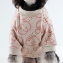 Gucci グッチブランドペット用服激安ブランド犬用tシャツ通気性ペット服秋冬暖かいハイブランド犬の服かわいい