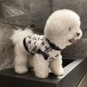 Chanel シャネルハイブランドペット服ドッグウェア 犬の服ブランド犬服ペットウェア お散歩 お出かけ 犬ウェアブランド 小型犬 パピーハイブランド犬の服かわいいブランド猫服ペット用服 トイプードル チワワ ダックス