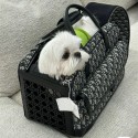 Dior ディオールブランドペット用キャリーバッグ犬用 猫用ハイブランドキャリーバッグブランドパロディ小型ペット用キャリーバッグ気質のあるバッグ 犬用バッグ