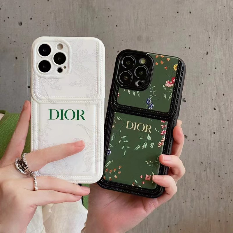 Dior ディオール ブランド iphone 15 pro maxケース インスタ風 レザーバッグ風 アイフォン14/15カバー コピー レディース メンズ