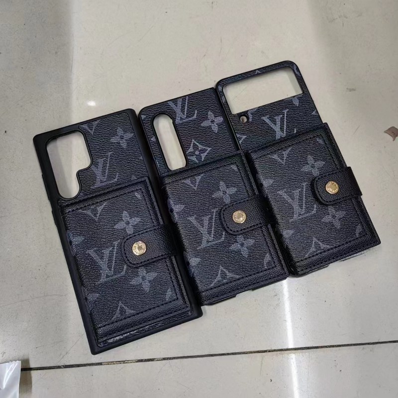 Lv ルイヴィトンギャラクシーs23+ultra plus/z flip5/fold5ケース