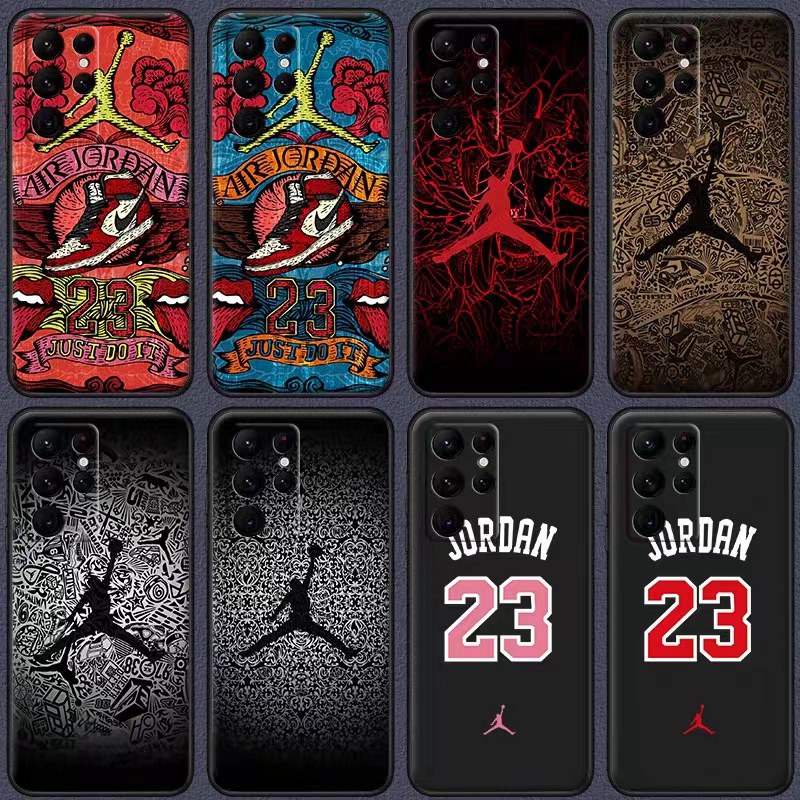 Jordan ジョーダン Nike ナイキ ブランド galaxy s23/s23 plus/s23 ultraケース おしゃれ 運動靴 保護 モノグラム NBA