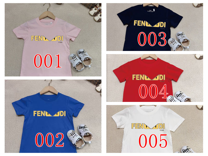ブランドFendi 子供tシャツ上着カジュアル