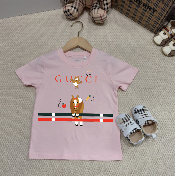 ブランドGg子供tシャツ高品質