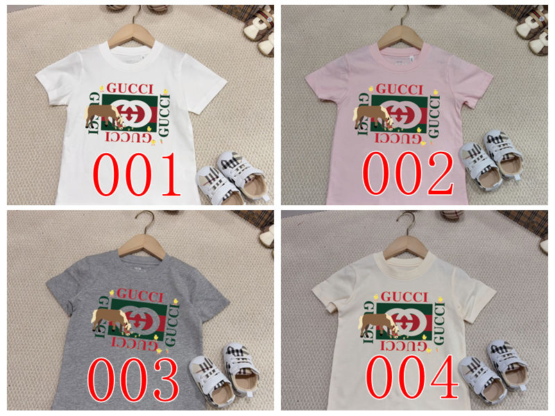 ブランドGG親子tシャツ上着カジュアル