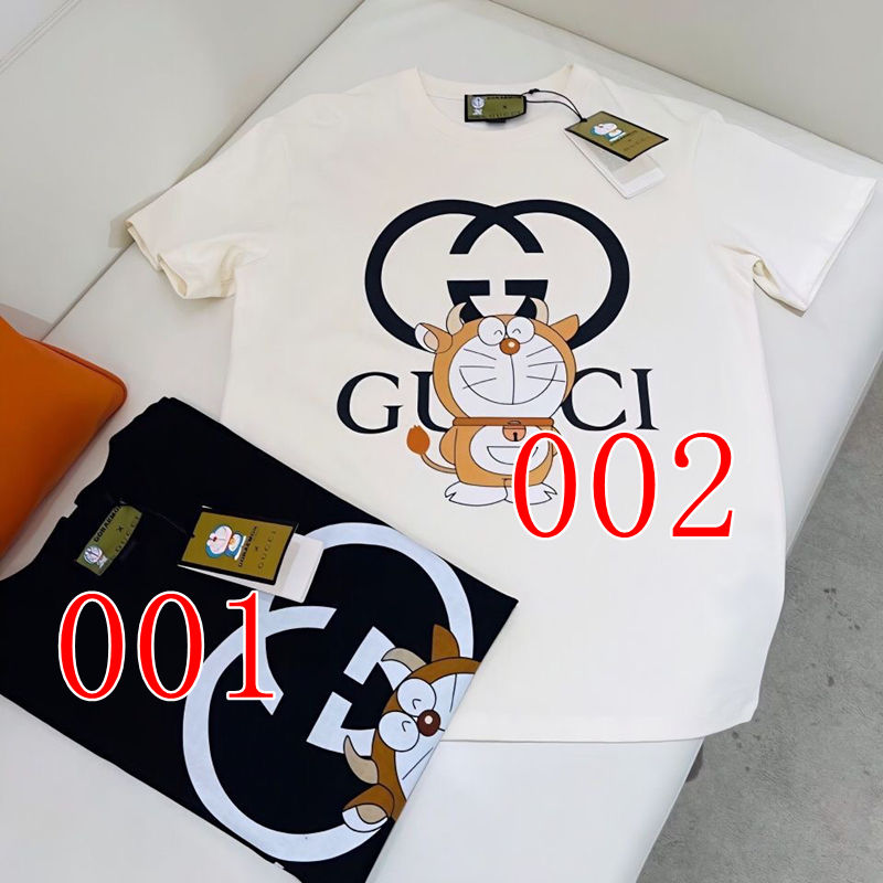 GGブランド半袖Tシャツカットソーペアカップル