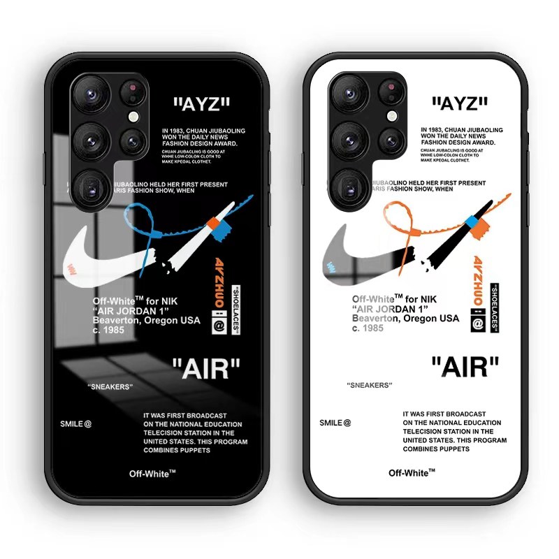 Nike ナイキ Off-White オフホワイト Jordan ジョーダン ブランド galaxy s23/s23 plus/s23 ultra スマホケース インスタ風 保護 モノグラム ギャラクシーS23/S23プラス/S23ウルトラケース 激安 おしゃれ コピー 男女通用 レディース メンズ