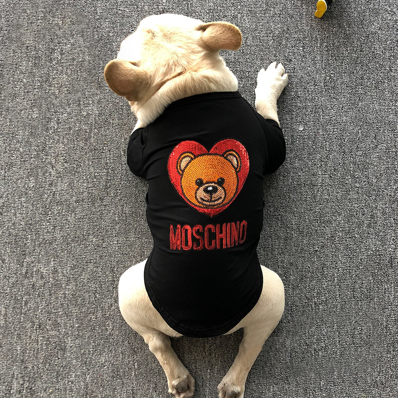 hu0026m moschino モスキーノ ドッグウェア-